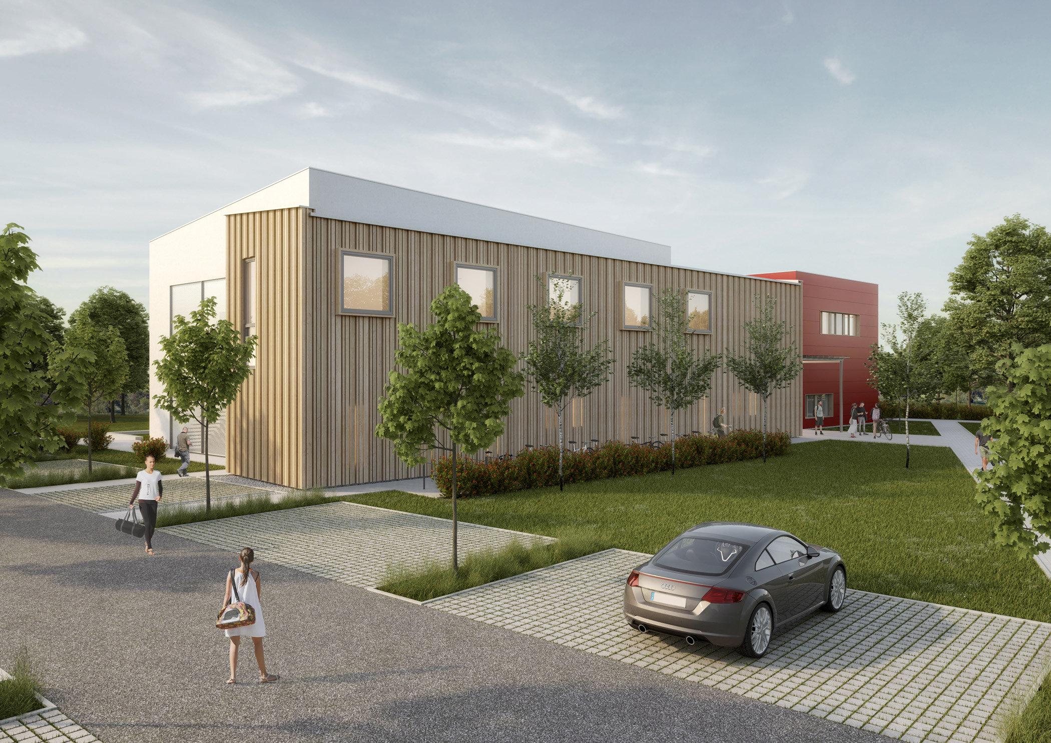 Neubau Vereinsheim TSV Weingarten