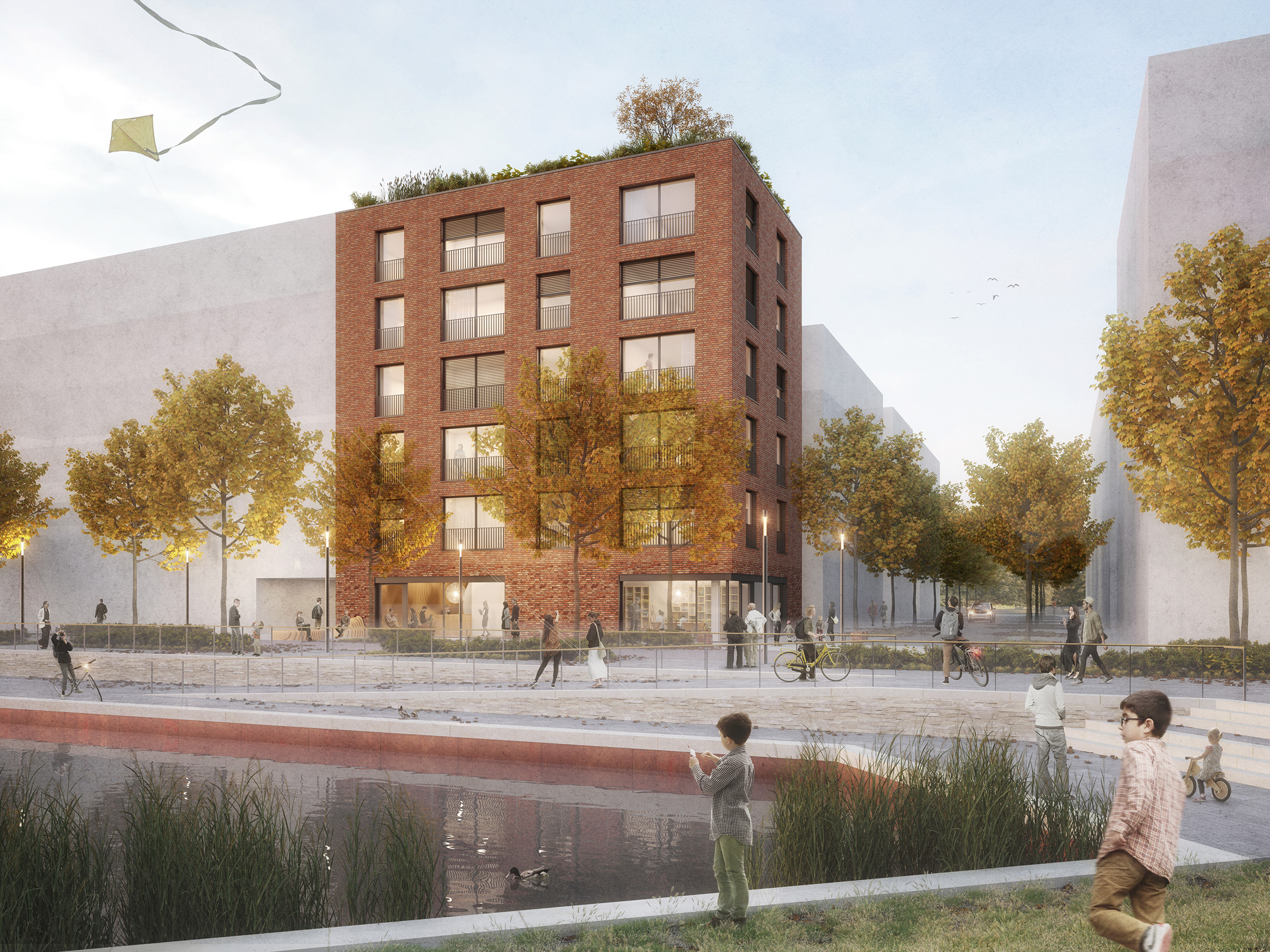 Wettbewerb 'Neckarbogen', Heilbronn