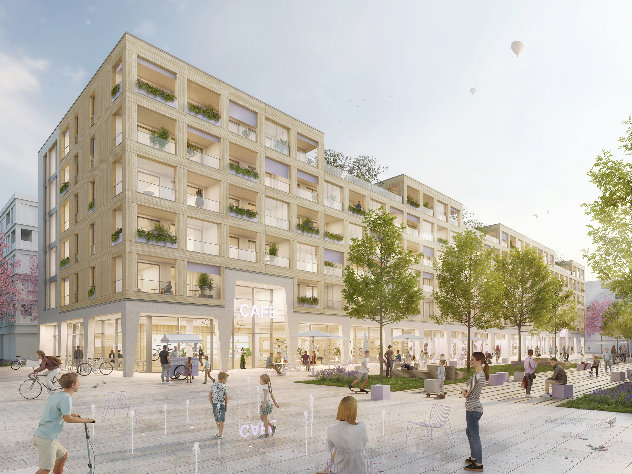 Wettbewerb C-Quartier Karlsruhe