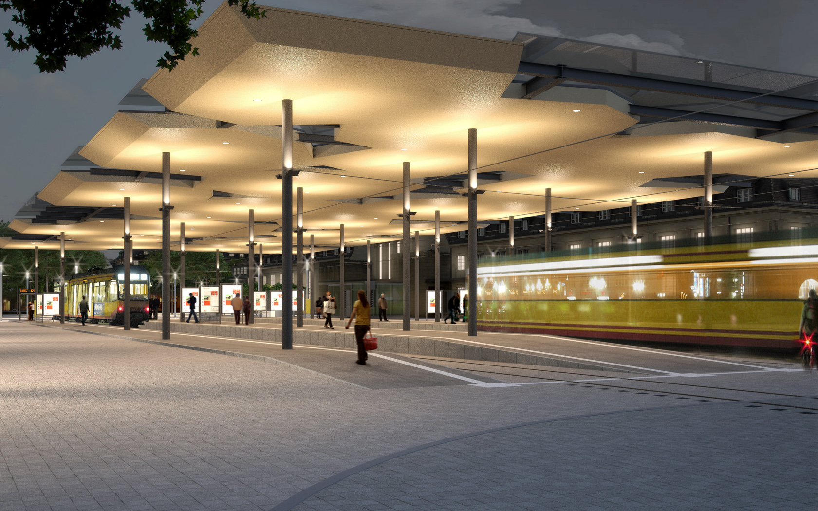 Wettbewerb Bahnhofplatz Karlsruhe